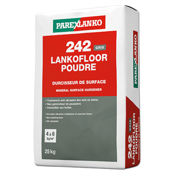 Durcisseur de surface LANKOFLOOR POUDRE 242 - sac de 25 KG