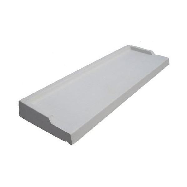 Appui de fenêtre monobloc béton gris AR35 - 35 CM x 70 CM