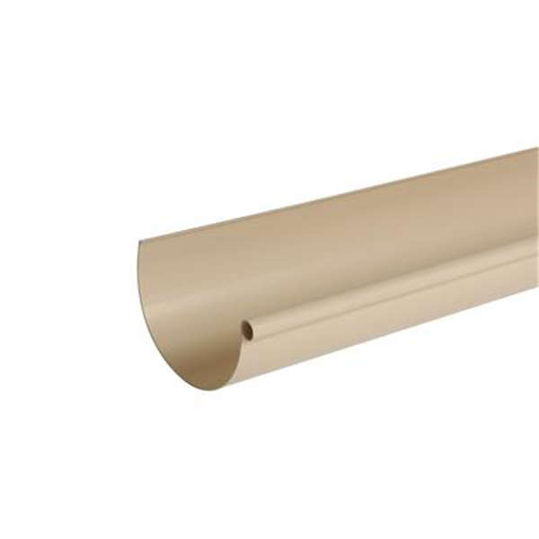 Gouttière 1/2 ronde en PVC développé de 33