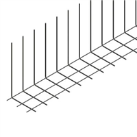 Armature attente en forme de L pour bloc à bancher 3HA7 HA10 - 35x70 cm - espacement 25 cm - L. 4 m