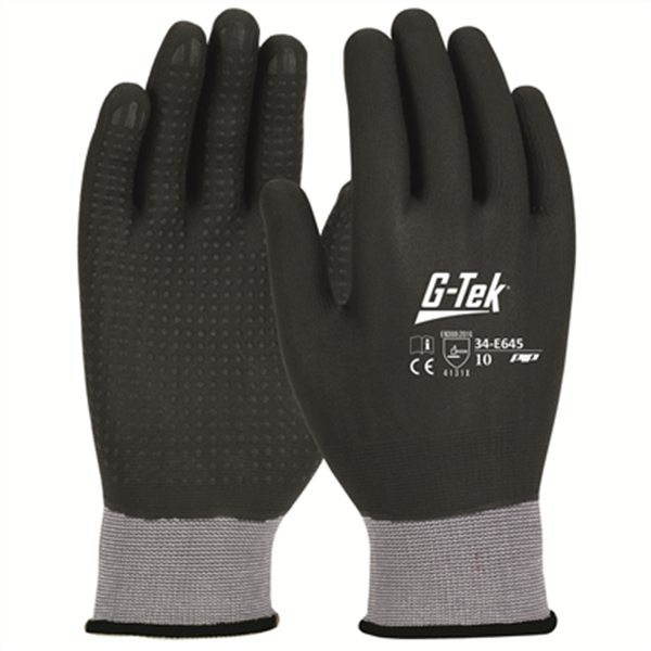 Gant anti-abrasion OBRA enduction nitrile et picots taille 9 34-E6459