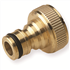 Raccord automatique Nez robinet Fitt Femelle 20 x 27 mm Laiton