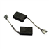 Jeu de charbon pour meuleuse GWS et PWS Bosch 1 607 014 171