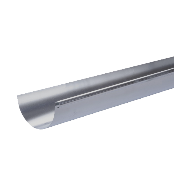Gouttière demi-ronde en zinc Naturel VMZINC - 333 MM - 4 M
