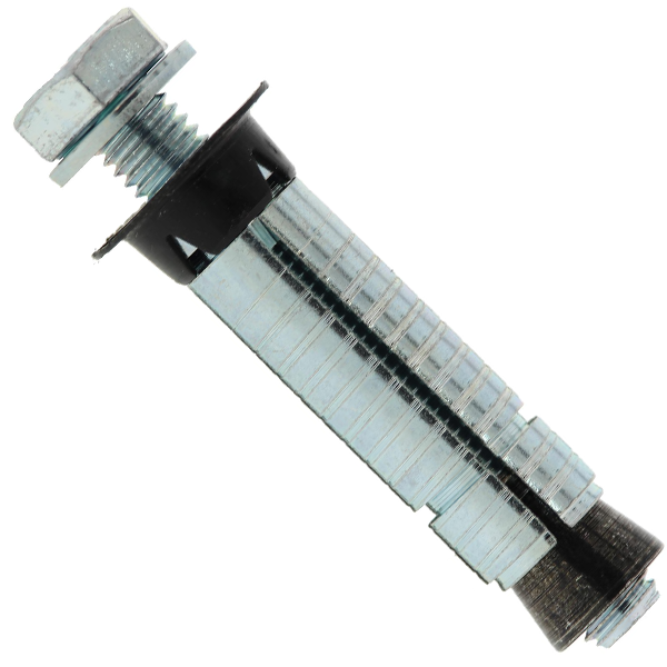 Cheville métallique Spit Prima avec vis - 60 x 14 mm - boîte de 25