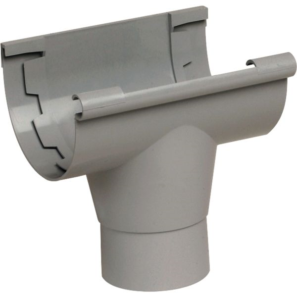 Naissance à coller Nicoll NAC25 - tube de 80 mm - gris