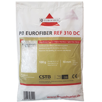 Fibre polypropylène Eurofibres pour chapes bétons et mortiers 100g