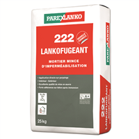 Mortier mince d'imperméabilisation pour maçonneries et bétons - Lankofugeant 222 - sac de
