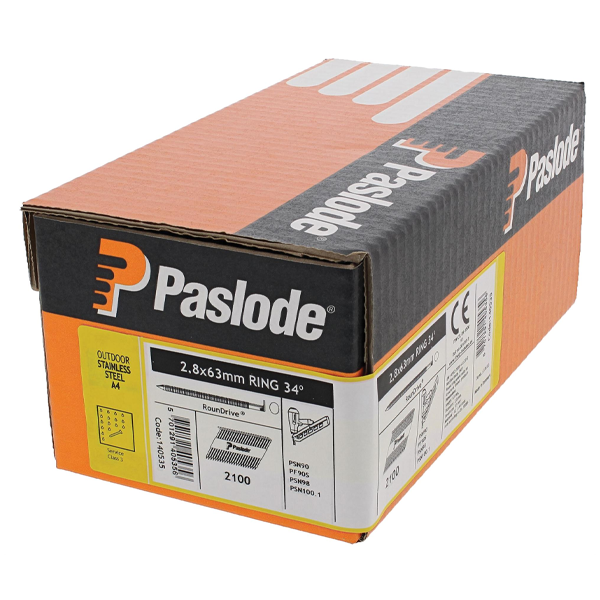 1100 Pointes crantées 2.8 x 51 mm avec gaz pour IM350 : Spit 141257