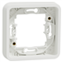Cadre pour 1 poste encastré Schneider Mureva Styl - IP55 - blanc