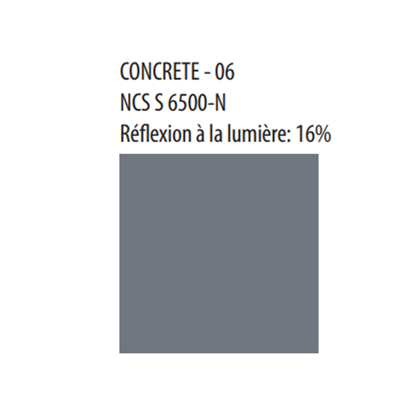 Dalle de plafond acoustique Color-all à bords X - Concrete - 600 MM x 600 MM - ép.22 MM