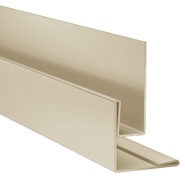 Profilé d'angle sortant et de retour tableau Hardie VL Plank - alu Sable clair - 3,00 M