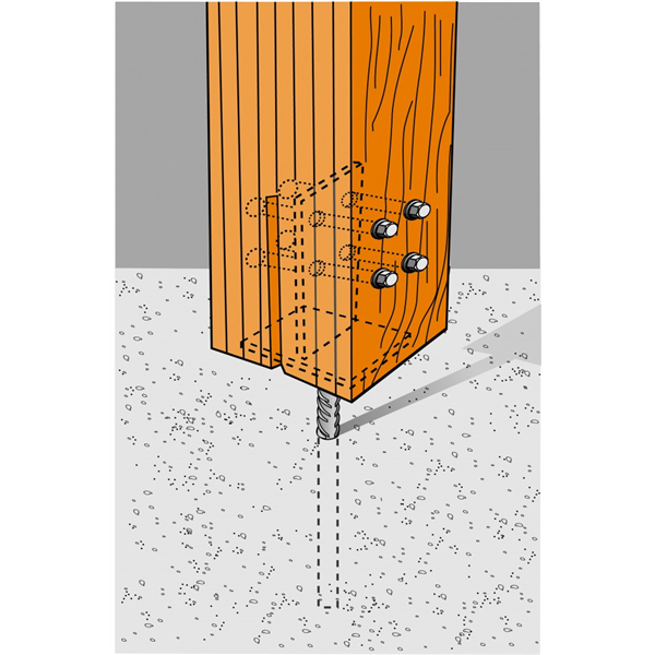 Broche STD pour connecteurs Simpson Strong-Tie STD12X140-B