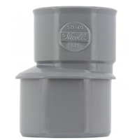 Réduction extérieure excentrée PVC - mâle/femelle - Ø 50/40 mm