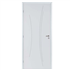 Bloc-porte pré-peint KAORI Âme isolante Gypso 204 CMx83 CM droit poussant - Serrure de sûreté 3 points