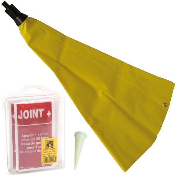 Poche a joint carrelage Mondelin embout adjuvant | Quincaillerie Pro