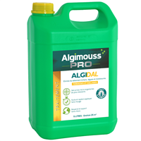 Traitement fongicide spécial dallages extérieurs - AlgiDal Algimouss - Bidon 5 LTR