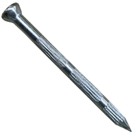 Pointe béton à tête conique striée électrozinguée Ø 3,50 mm x 60 mm - boîte de 1 kg