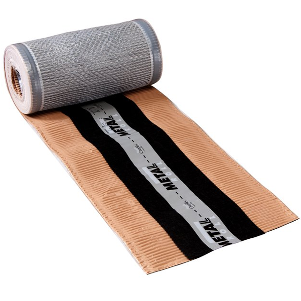 Closoir souple ventilé Metalroll Monier - Beige rosé - 32-38 CM x 5 M