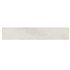 Plinthe en grès émaillé effet pierre Edilis Ruben - 45,0 CM x 8,0 CM - ép. 8,5 MM - Blanc