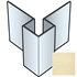 Profil d'angle extérieur symétrique pour bardage Cedral Lap