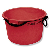 Bac à mortier rond en plastique - Altrad - capacité 90 litres BM090