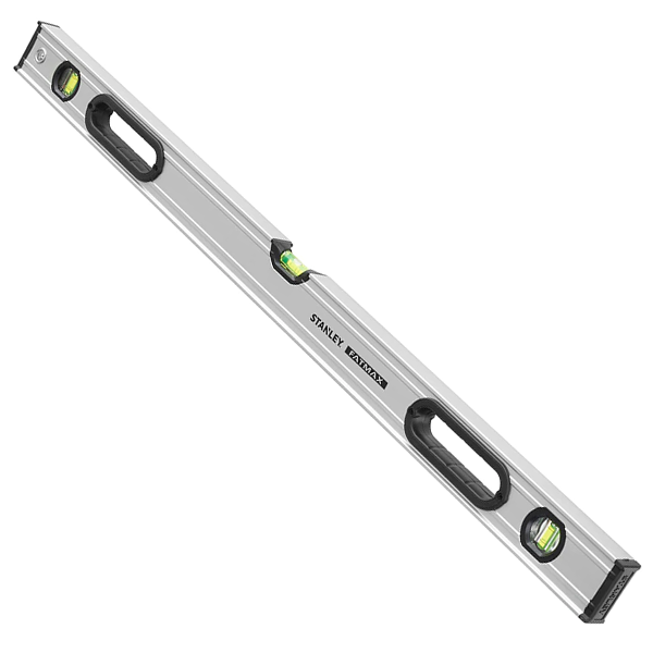 Niveau à bulle tubulaire Stanley Fatmax Pro magnétique 3 fioles 120 cm