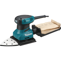 Ponceuse vibrante triangle 200W plateau 114x140 mm référence BO4565 : Makita BO4565