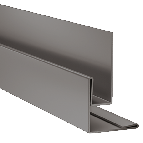 Profilé d'angle sortant et de retour tableau Hardie VL Plank - alu Gris ardoise - 3,00 M