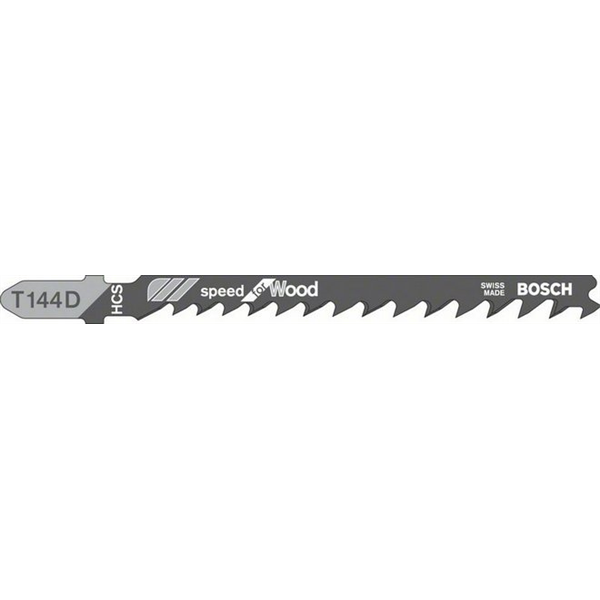 Lame scie sauteuse bois T144D Speed for Wood Bosch Jeu 5 lames