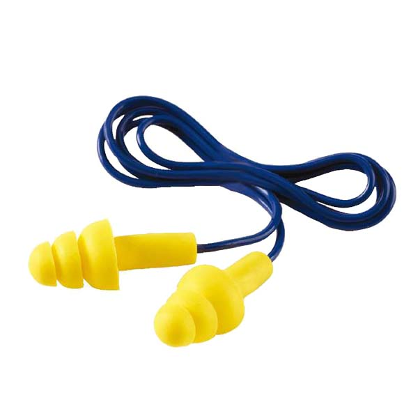 Bouchons d'oreille préformés Ultrafit 3M réutilisables avec cordon 32 dB