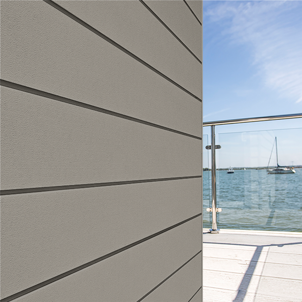 Lame de bardage Cedral Click finition Smooth - couleur Gris perle C52 - ép.12,0 MM - 186 MM x 3600 MM