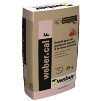 Enduit de parement WEBER.CAL F