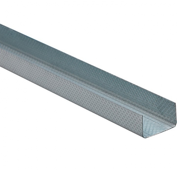 Rail Knauf R48 pour cloison contre-cloison et plafond - 48,0 MM x 28 MM - long. 3,00 M