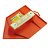 Taloche pointue Pro ABS avec poignée en bois - 18 x 27 cm - Mob Mondelin - orange