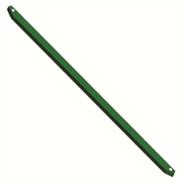 Jambe force plastifiée poteau clôture grillage souple Dirickx 2,25 mvert