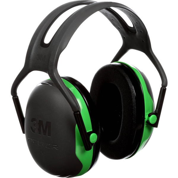 Casque antibruit 3M Peltor X1A SNR 27 dB coloris vert PX1A000M
