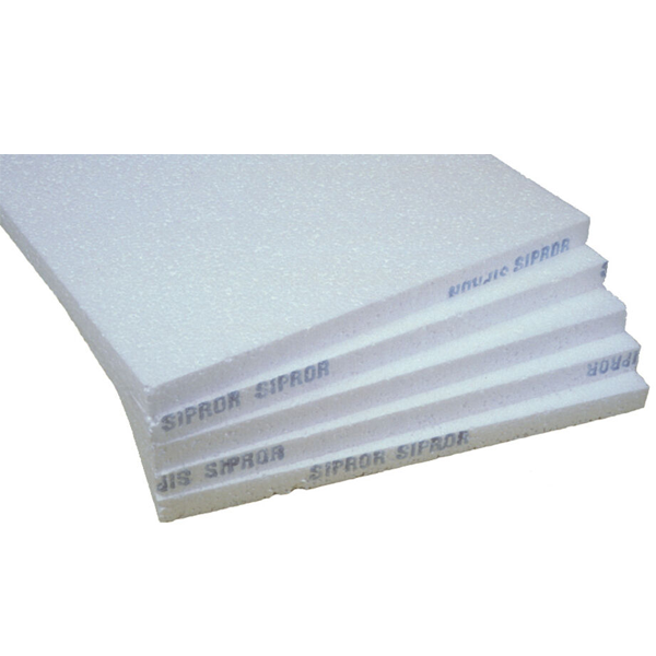 Panneau isolant Sipror en PSE - 2,50 M x 1,20 M - épaisseur 20 MM