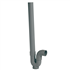 Siphon Nicoll pour machine à laver - Sortie horizontale orientable - Diamètre 40 mm - PVC gris