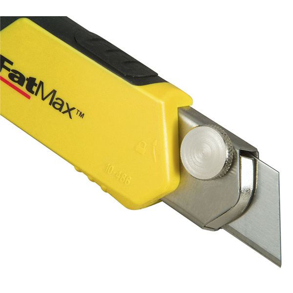 Cutter Fatmax Stanley avec casse-lames intégré 18 mm 1-10-481