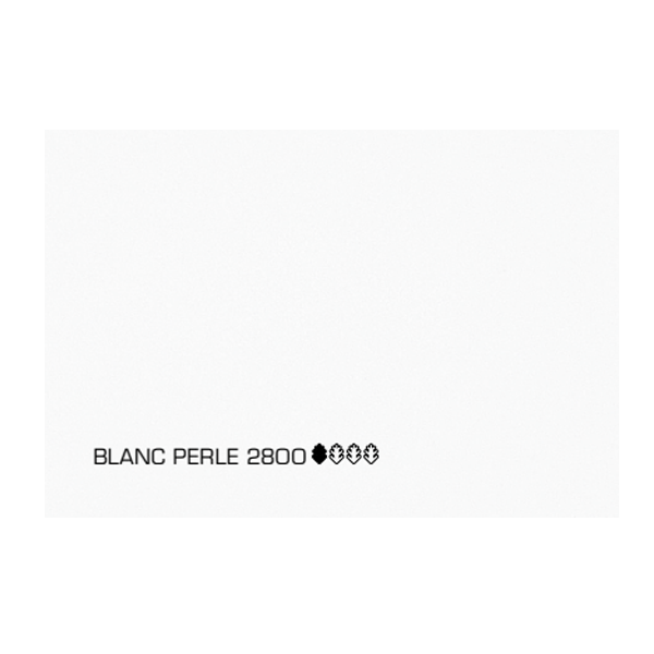 Parement cloison décoratif sur plaque de plâtre Blanc perlé - Eko Coramine BF13 - 2,50 M x 1,20 M