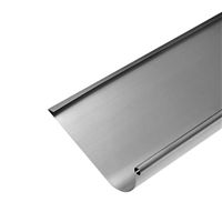 Gouttière Havraise en zinc naturel Rheinzink 333 MM - ép. 0.65 MM - 4 M