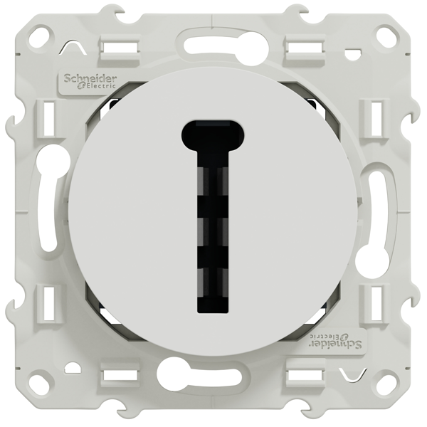 Conjoncteur prise en T Schneider Odace  - blanc - 8 contacts