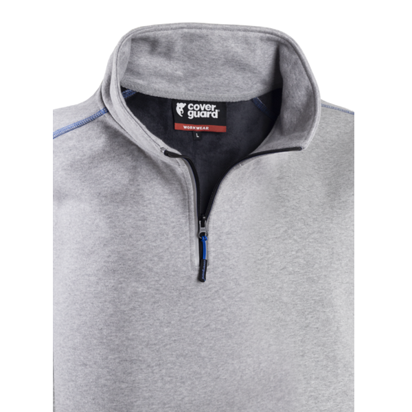 Pull Coverguard Orcka - gris chiné - taille L