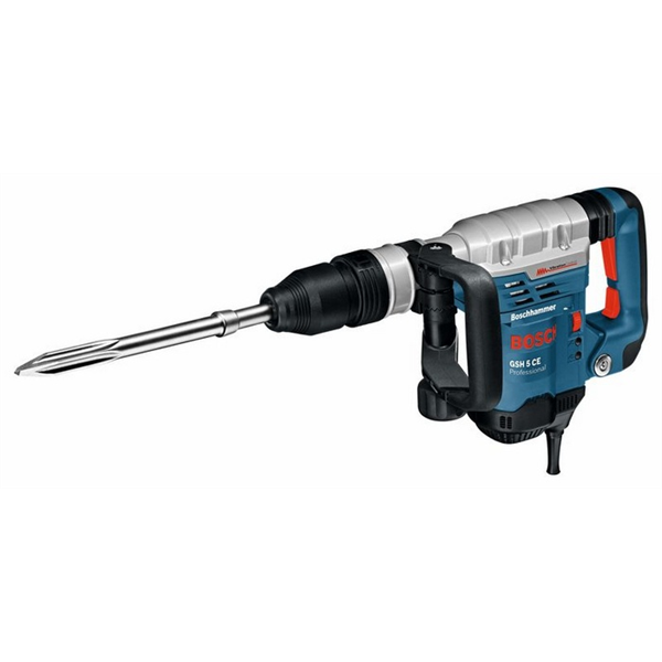 Marteau-piqueur filaire Bosch SDS Max GSH 5 CE 1150 W 8,3 J accessoires