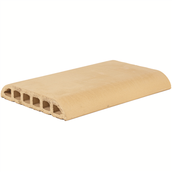 Chaperon plat en terre cuite Terreal CH01 - Ton pierre - 40 x 28 x 5 cm