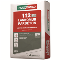 Enduit de ragréage mural - 112 Lankomur Parbéton Parexlanko - Gris Sac de 25 KG