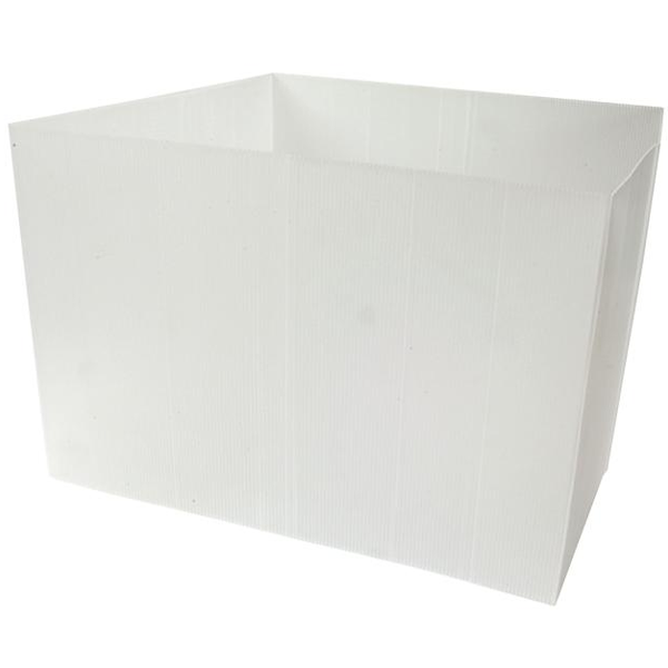Retenue d'isolant Nicoll RITPI51 - pp blanc - 550,0 MM x 550 MM x 375,0 MM