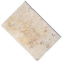 Dalle en pierre naturelle Travertin Rustic - Rustic - 61 CM x 40,6 CM - ép. 12 MM