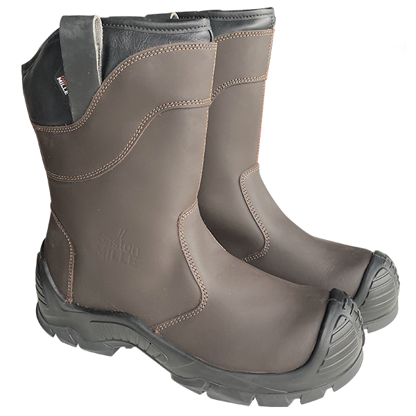 Bottes Unitan Fourrées Gaston Mille S3 HI CI SRC  tout terrain taille 42